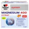Abbildung der Produktverpackung Doppelherz system MAGNESIUM 400 CITRAT Frontansicht